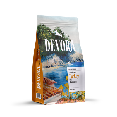 Devora Dog Starter Turkey with Hering - стартерна храна за кученца с пуешко и херинга