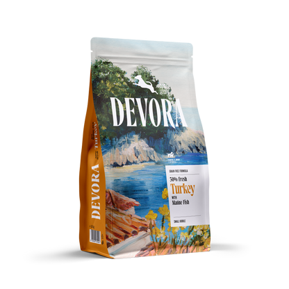 Devora Dog Starter Turkey with Hering - стартерна храна за кученца с пуешко и херинга