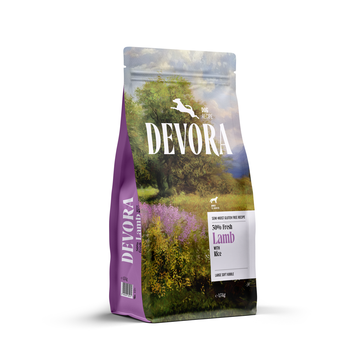 Devora Dog Semimoist Lamb - полусуха храна за кучета с агнешко