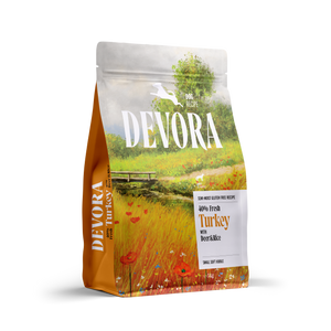 Devora Dog Semimoist Deer and Turkey Mini - полусуха храна за кучета от малки породи с пуешко и еленско