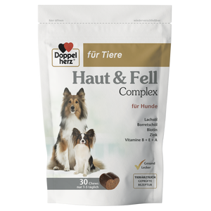 Doppelherz Haut and Fell - комплекс за кожа и козина за кучета 30 хапки