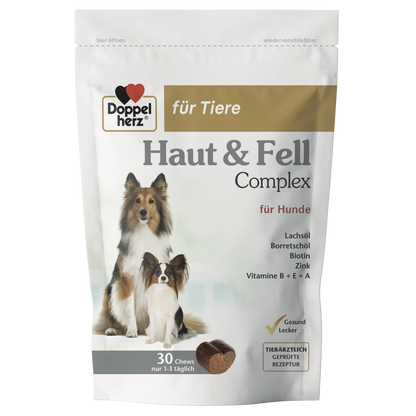 Doppelherz Haut and Fell - комплекс за кожа и козина за кучета 30 хапки