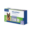 Virbac Milpro 12,5 / 125 мг - противопаразитни таблетки за кучета над 5 кг, 4 броя
