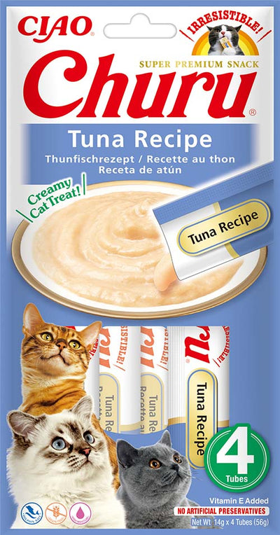 Inaba Churu Tuna - кремообразно лакомство с риба тон 4 х 14 гр