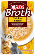 Inaba Ciao Broth Chicken - пауч за котки с пилешко месо в бульон 40 гр