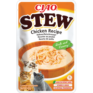 Inaba Ciao Stew Chicken - пауч с пилешко месо в бульон от миди 40 гр