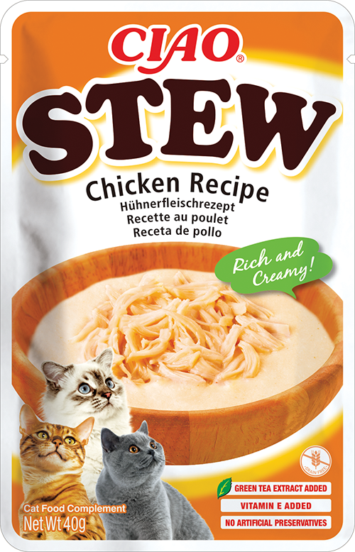 Inaba Ciao Stew Chicken - пауч с пилешко месо в бульон от миди 40 гр