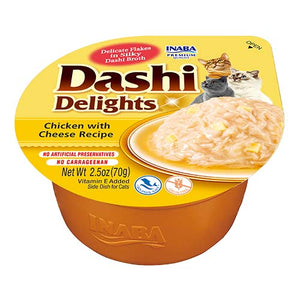 Inaba Dashi Delights Chicken and Cheese - апетитен топинг с пилешко месо и сирене 70 гр