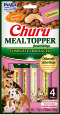 Inaba Meal Topper with Chicken and Salmon – топинг с пилешко месо и сьомга 4 x 14 гр