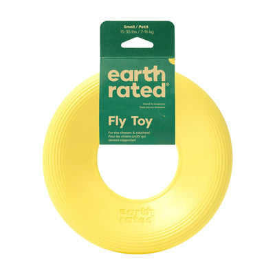 Earth Rated Fly Toy Yellow TPE - каучукова играчка