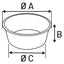 Flamingo Feeding and Drinking Bowl Oase Round - купичка за храна и вода 700 мл