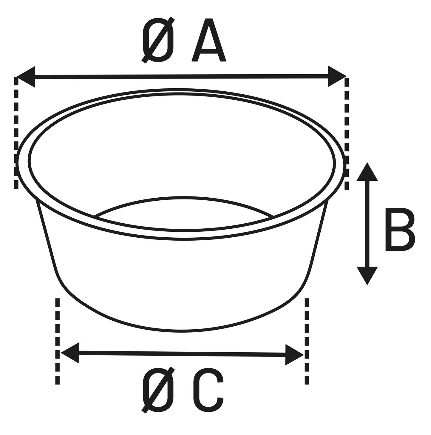 Flamingo Feeding and Drinking Bowl Falda - сгъваема купичка за храна и вода 500 мл