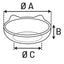 Flamingo Feeding and Drinking Bowl Kapo - купичка за храна и вода 250 мл