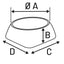 Flamingo bowl Langro oval exoti - купичка 210 мл