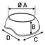 Flamingo Bowl Muk Round - купичка за храна и вода 1300 мл