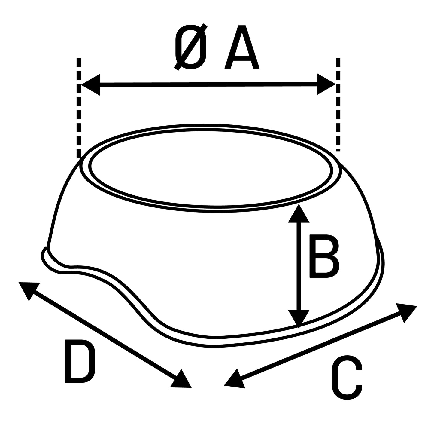 Flamingo Bowl Muk Round - купичка за храна и вода750 мл