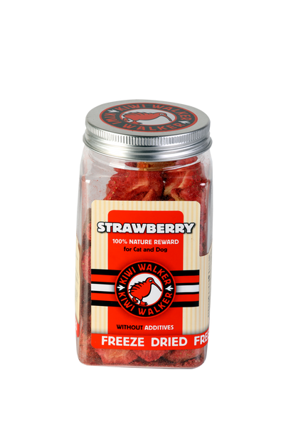 Kiwi Freeze-Dried Strawberry -лакомство за кучета и котки 25 г
