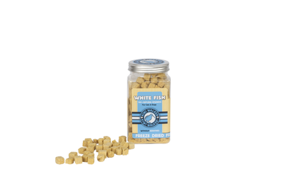 Kiwi Freeze-Dried White Fish - лакомство за кучета и котки 60 г