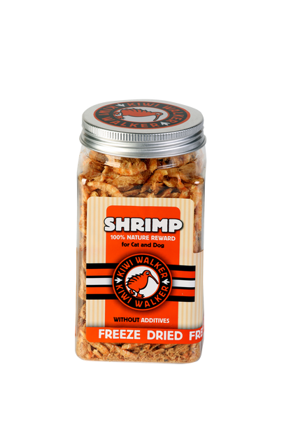 Kiwi Freeze-Dried Shrimps - лакомство за кучета и котки 50 г