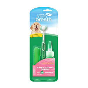 Tropiclean Oral Care Kit for Puppies - комплект за поддържане на висока устна хигиена, за подрастващи кучета 59 мл.