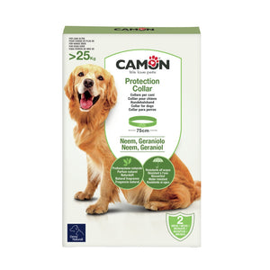 Camon Neem Collar for Large Dogs - натурална противопаразитна каишка за големи породи кучета с масло от нийм 75 см