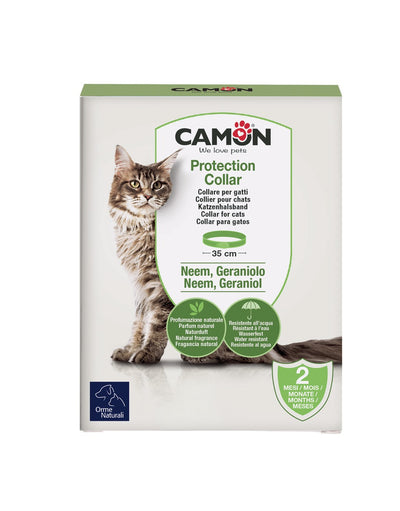 Camon Barrier Collar with Neem Oil for Cats - противопаразитна каишка с нимово масло за котки 35 см