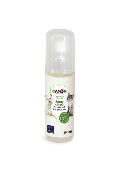 Camon Citronella and Neem Oil Body Spray - спрей с масло от нийм и лимонова трева 100 мл