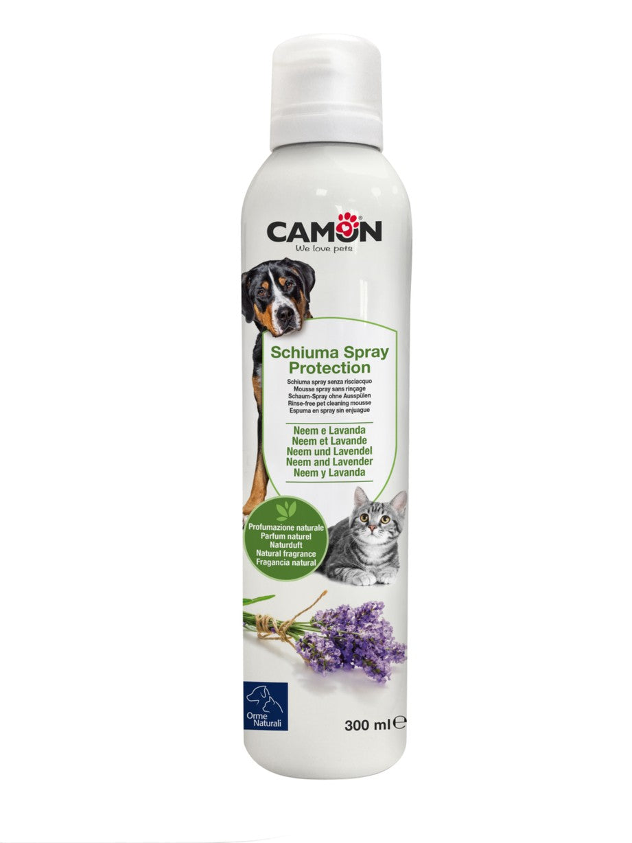 Camon Neem Oil and Lavanda Cleaning Mousse - почистваща пяна без отмиване с масло от нийм 300 мл