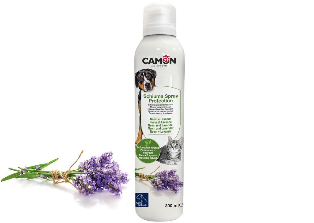 Camon Neem Oil and Lavanda Cleaning Mousse - почистваща пяна без отмиване с масло от нийм 300 мл