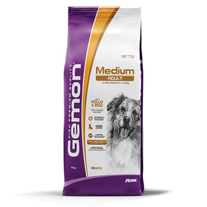 Gemon Medium Adult Chicken and Rice - суха храна за кучета от средни породи с пилешко месо и ориз 15 кг