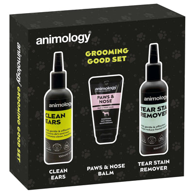 Animology Grooming Good Set - сет за грууминг /лосион за уши 100мл., балсам за лапи и нос 50мл., лосион за премахване на сълзи 100мл./