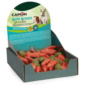 Camon Carrot Bons Snack - деликатесно лакомство с моркови, за мини зайчета 84 броя