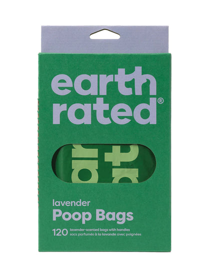 Earth Rated Handle Bags - 120 броя пликове тип потник от рециклирана пластмаса