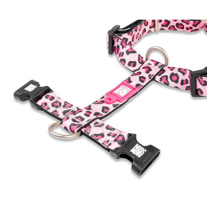 Max Molly H-Harness Leopard Pink - нагръдник за кучета