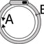 Flamingo Collar Led Nera - силиконов светещ нашийник 16 мм./ 20 - 70 см, розов