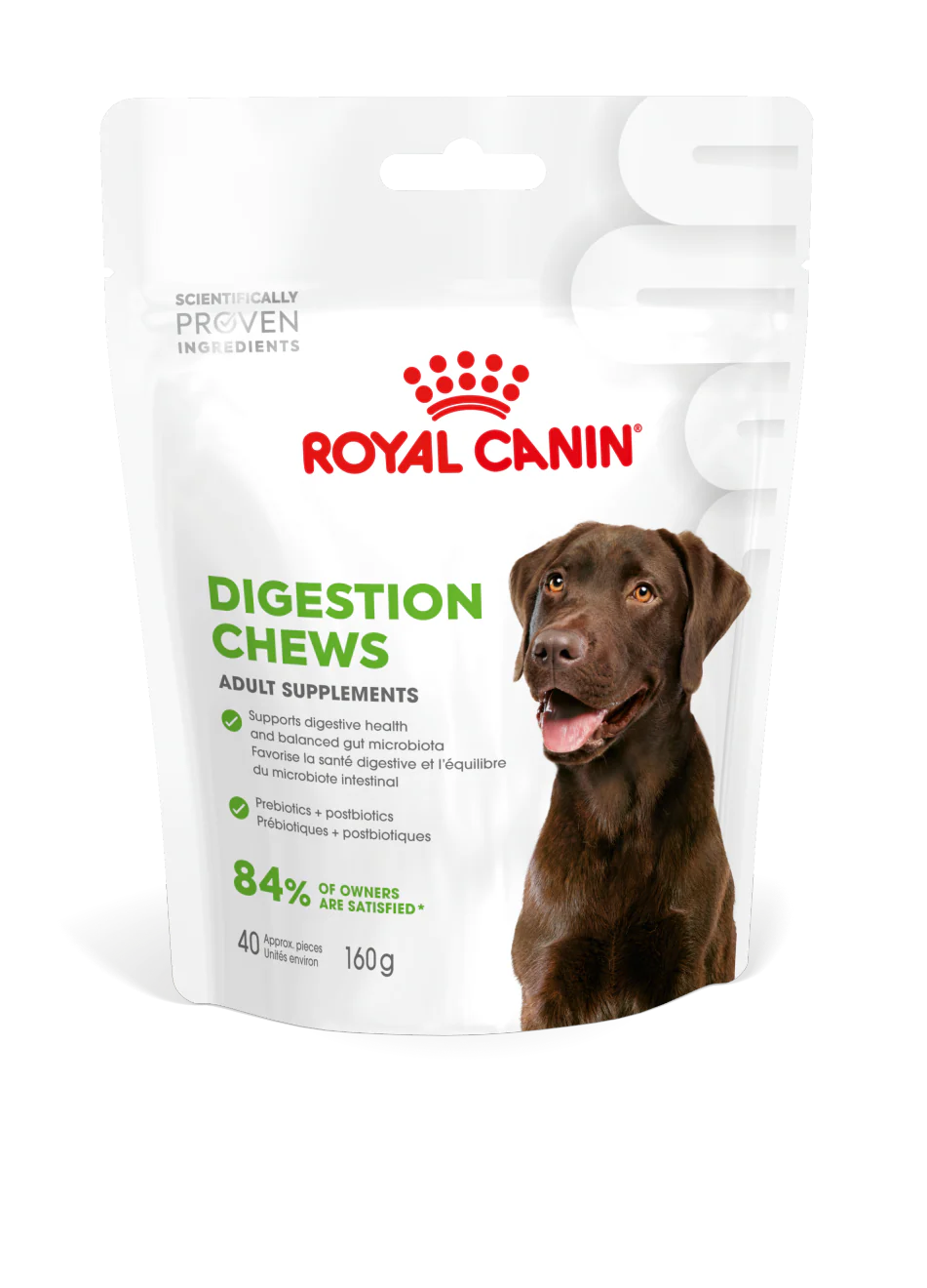 Royal Canin Digestion Adult Supplement - хранителна добавка за добро храносмилане при кучета 160 гр