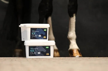 Cavalor Ice Clay - лапа обогатена с натурални продукти за охлаждане на сухожилията 4 кг.