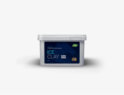 Cavalor Ice Clay - лапа обогатена с натурални продукти за охлаждане на сухожилията 4 кг.