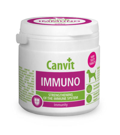 Canvit Immuno for dogs - таблетки за кучета подпомагащи имунната система 100 гр
