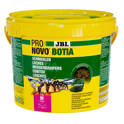 JBL ProNovo Botia Tab M - храна на таблетки за всички видове сомови декоративни риби 100 мл