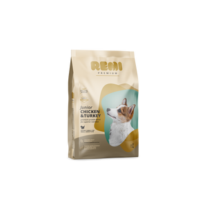 Remi Premium Junior Small Breed Chicken and Turkey - суха храна за кученца от малки породи с пилешко и пуешко месо