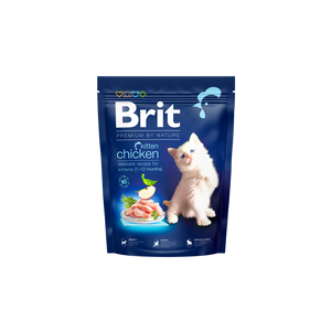 Brit Premium by Nature Cat Kitten Chicken - суха храна с пилешко месо за котенца