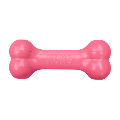KONG Puppy Goodie Bone S - гумен кокал с отвори за лакомства за кученца 13.3 см