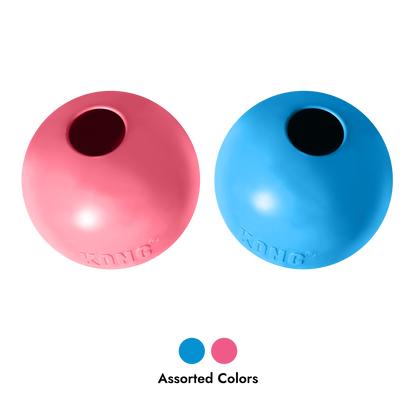 KONG Puppy Ball with Hole - каучукова топка с отвор за кученца