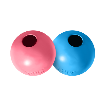 KONG Puppy Ball with Hole - каучукова топка с отвор за кученца