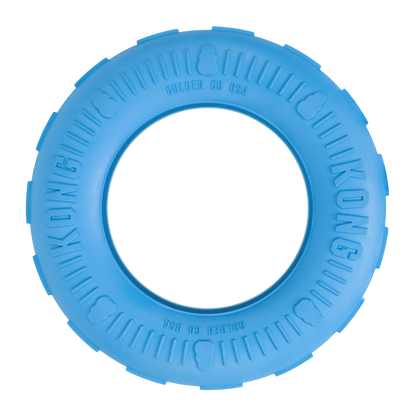 KONG Puppy Tires M/L - каучукова играчка за лакомства за кученца 11.4 см