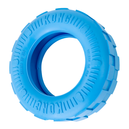 KONG Puppy Tires M/L - каучукова играчка за лакомства за кученца 11.4 см