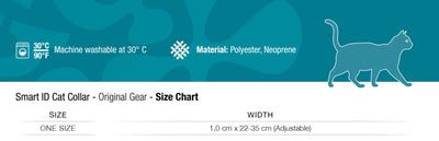 Max Molly Ducklings Smart ID - нашийник с чип за сигурност 22 - 35 см