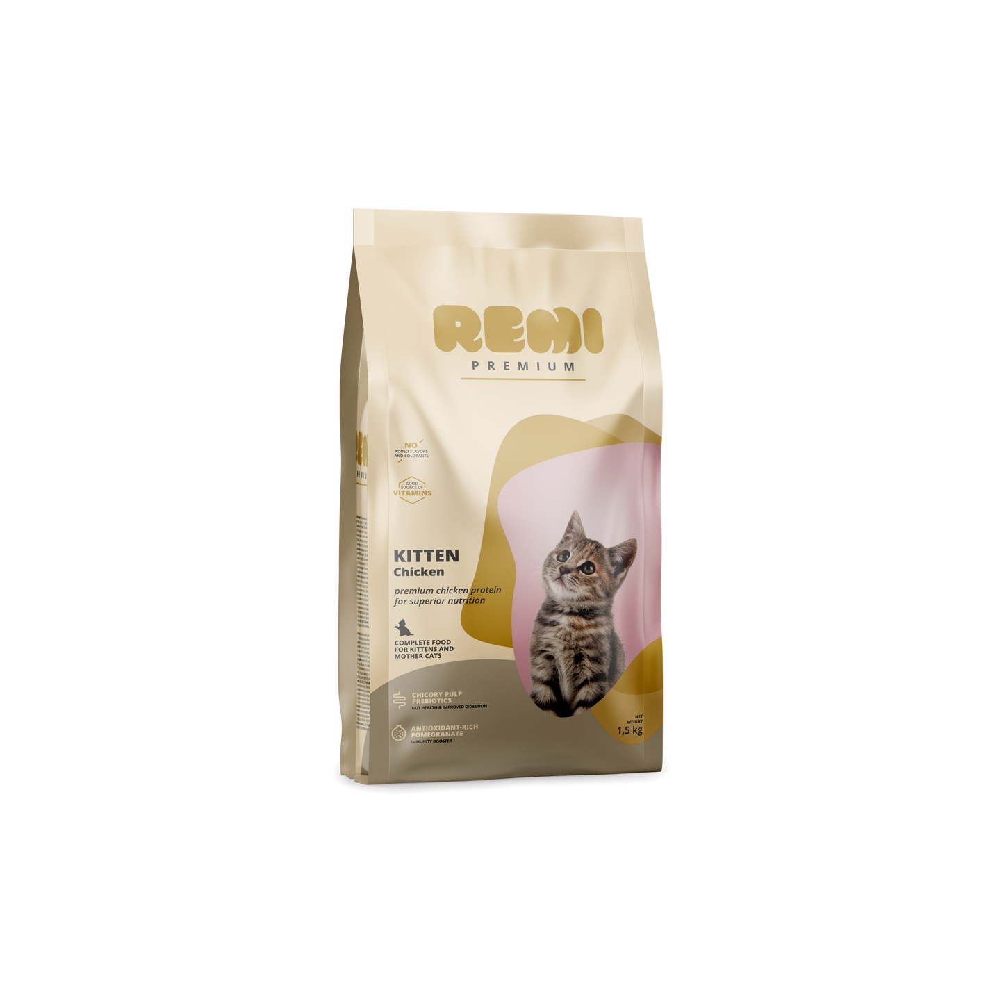 Remi Premium Kitten Chicken - суха храна за котенца с пилешко месо
