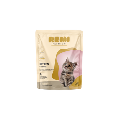 Remi Premium Kitten Chicken - суха храна за котенца с пилешко месо